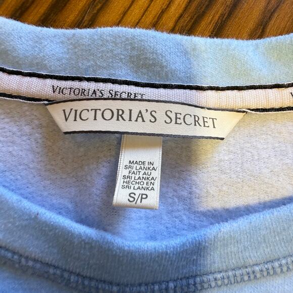 RARE Victoria’s Secret Angel Ocean Blue Beach  Sweatpant & Sweatshirt Set Size S - Picture 13 of 15